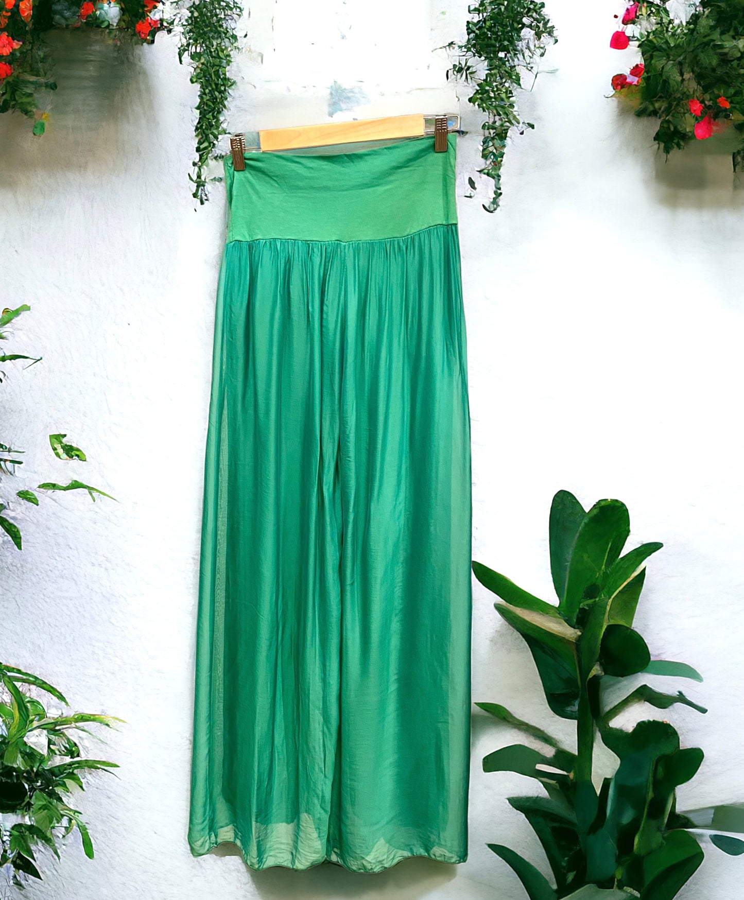 Pantalón de seda